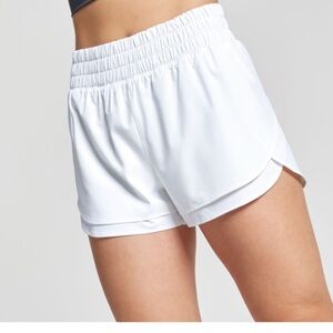 CALIA by Carrie Underwood Women's White Athletic Shorts